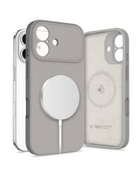 Etui do iPhone 17 Tech-Protect Silicone MagSafe stone grey - zdjęcie 1
