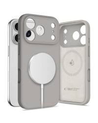 Etui do iPhone 17 Pro Tech-Protect Silicone MagSafe stone grey - zdjęcie 1