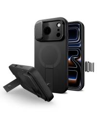 Etui do iPhone 17 Pro Tech-Protect Kevlar Aura MagSafe black - zdjęcie 1