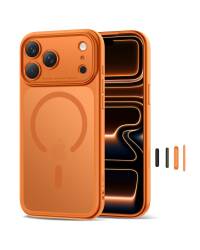 5906302333776 Etui iPhone 17 Pro Tech-Protect Magpeak CC MagSafe orange Rzeszów - zdjęcie 2