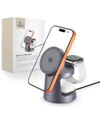 Ładowarka Indukcyjna Tech-Protect A48 3in1 MagSafe 25W - zdjęcie 1