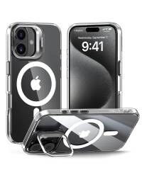 Etui do iPhone 16 Tech-Protect MagStand MagSafe clear - zdjęcie 1