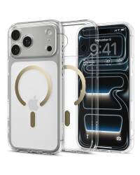 Warszawa Etui do iPhone 17 Pro Spigen Ultra Hybrid MagSafe clear gold ACS10348 - zdjęcie 3