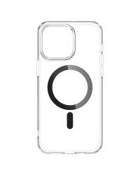 8809896749275 Etui do iPhone 15 Pro Max Spigen Ultra Hybrid MagSafe Carbon Crystal Clear ACS06578 - zdjęcie 3