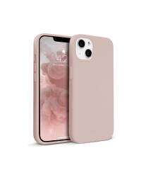 Etui do iPhone 13 Crong Color Cover - Piaskowy Róż - zdjęcie 1