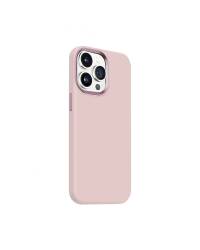 Etui do iPhone 15 Pro Crong Color Cover LUX Magnetic różowe - zdjęcie 4