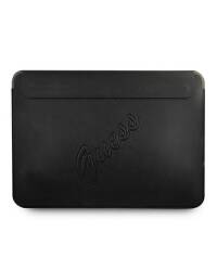 Etui na macbooka Air/Pro 13 Guess Saffiano Script Sleeve - czarne - zdjęcie 1