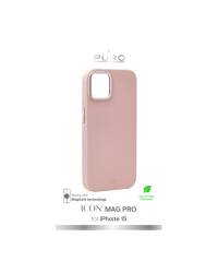 Kraków Etui iPhone 15 PURO ICON Mag Cover piaskowy róż PUIPC1561ICONMPROSE - zdjęcie 3