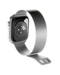 PUMILAW44SIL Pasek Apple Watch Warszawa 44mm Puro Milanese srebrny - zdjęcie 4
