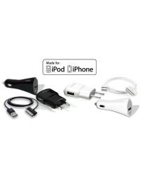 PURO Zestaw ładujący Apple iPhone-iPod (biały) - zdjęcie 1