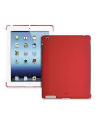 PURO Back Cover - Plecki new iPad/iPad 2 (czerwony) - zdjęcie 1