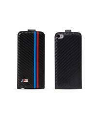 BMW M Edition Carbon Flapcase - Etui z klapką iPhone 5/5S Czarny - zdjęcie 1