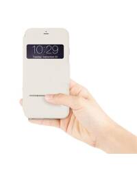Etui z klapką dotykową do iPhone 6/6s Moshi Sense Cover - białe - zdjęcie 6