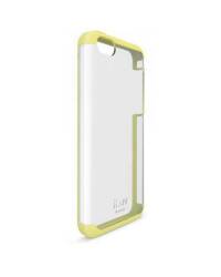 Etui do iPhone 5C iLuv Vyneer Dual Material - żółte - zdjęcie 1