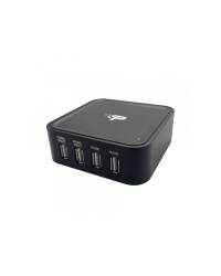 Ładowarka Patriot 4-Porty USB Mini Charger Czarna - zdjęcie 3