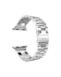 Bransoleta do Apple Watch 42/44mm Hococase ze stali nierdzewnej - srebrna - zdjęcie 1