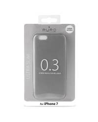 Etui do iPhone 7/8/SE 2020 PURO Ultra Slim 0.3 Cover + folia - czarno przezroczyste - zdjęcie 2
