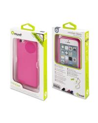 Etui do iPhone 5c MUVIT Pink Minigel Case - różowe - zdjęcie 1