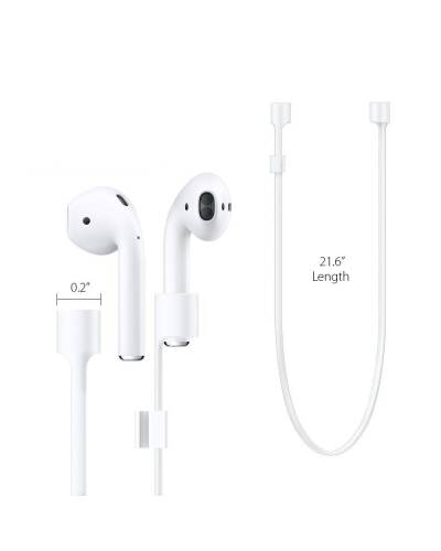 Opaska do AirPods SPIGEN STRAP - biała  - zdjęcie 2