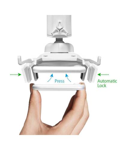 Uchwyt samochodowy do iPhone Spiegen TS35 Signature Car Mount - biały - zdjęcie 3