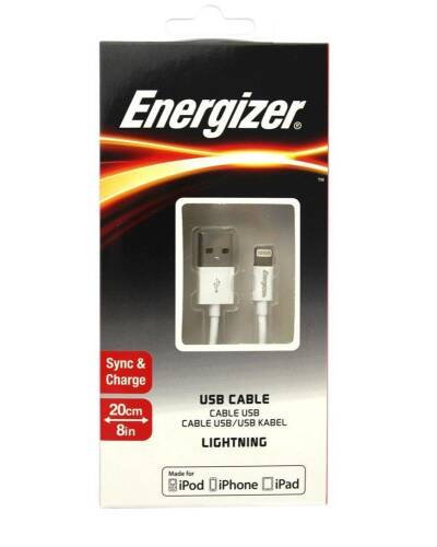 Kabel do iPhone Energizer Lightning - biały  - zdjęcie 1