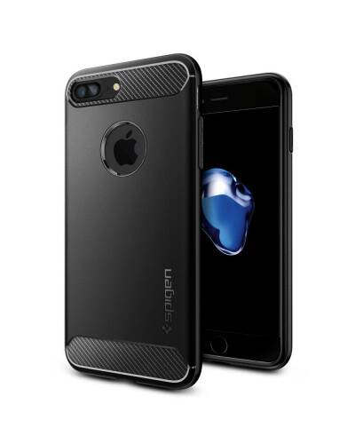 Etui do iPhone 7/8 Plus Spigen Rugged Armor - czarne - zdjęcie 1