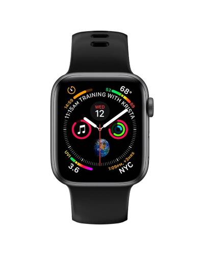 Pasek do Apple Watch 1/2/3/4/5/6/SE (42/44mm) Spigen Air Fit - czarny  - zdjęcie 2