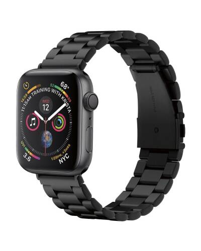 Branzoleta do Apple Watch 42/44/45/49 mm Spigen Modern fit - czarna - zdjęcie 1