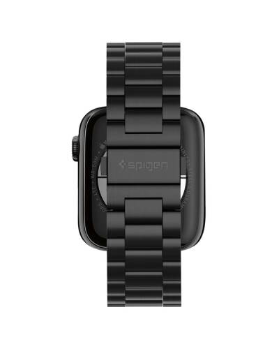 Branzoleta do Apple Watch 42/44/45/49 mm Spigen Modern fit - czarna - zdjęcie 5