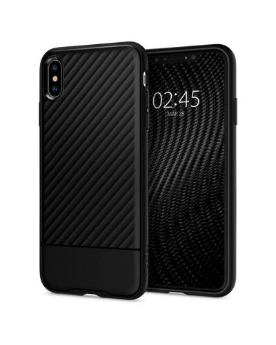 Etui do iPhone Xs Max Spigen Core Armor - czarne - zdjęcie 1