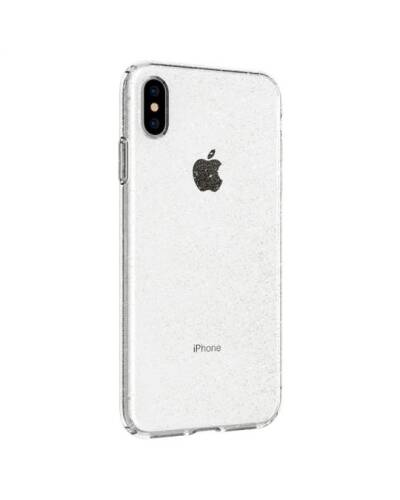 Etui do iPhone Xs Max Spigen Liquid Crystal Glitter - przeźroczyste - zdjęcie 2