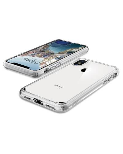 Etui do iPhone Xs Max Spigen Ultra Hybrid - przezroczyste - zdjęcie 4