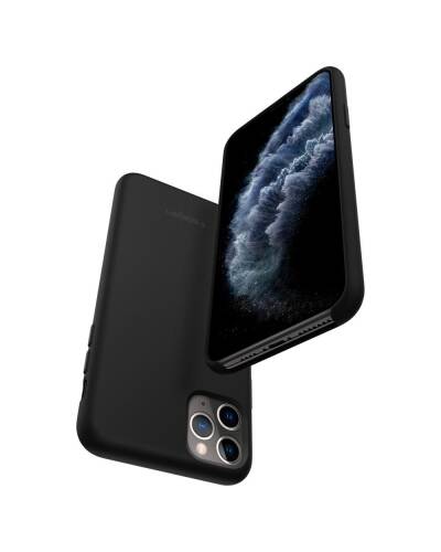 Etui do iPhone 11 Pro Max Spigen Silicone Fit - czarne - zdjęcie 5