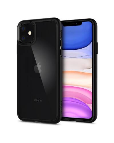 Etui do iPhone 11 Spigen Ultra Hybrid - czarne  - zdjęcie 1