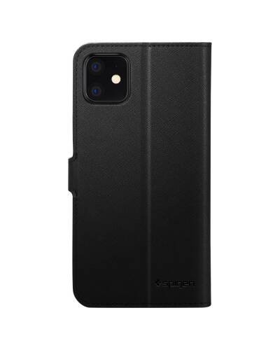 Etui do iPhone 11 Spigen Wallet S - czarne - zdjęcie 3