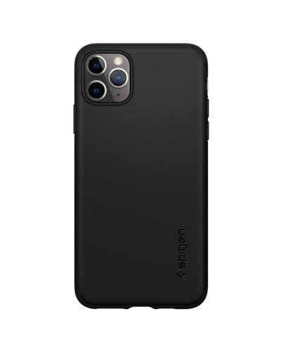 Etui do iPhone 11 Pro Spigen Thin FIt 360 - czarne  - zdjęcie 2