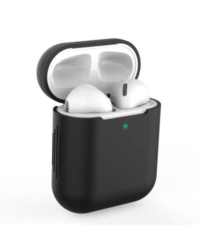 Etui do Airpods Tech-protect ICON - czarne - zdjęcie 1