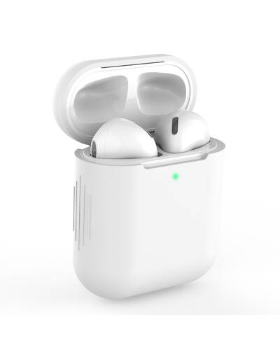 Etui do Apple Airpods Puro Icon - białe - zdjęcie 1