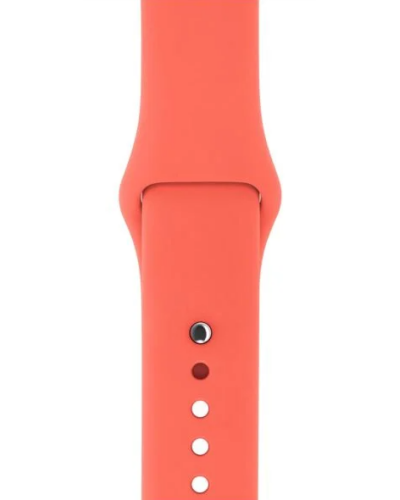 Apple Pasek 44 silikonowy w kolorze różowym S/M/L - zdjęcie 1