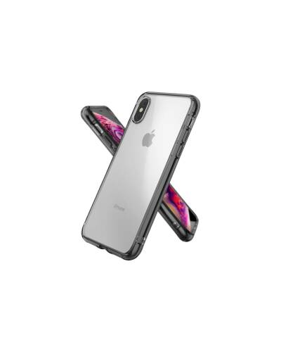 Etui do iPhone X/XS Ringke Fusion Smoke Black - przezroczyste - zdjęcie 1