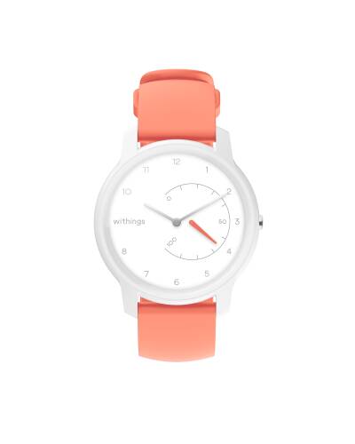 Smartwatch z funkcją analizy snu Withings Move pomarańczowy - zdjęcie 1