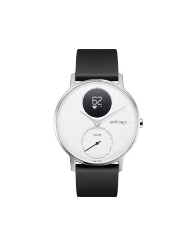 Smartwatch z pomiarem pulsu Withings Steel HR 36mm biały - zdjęcie 1