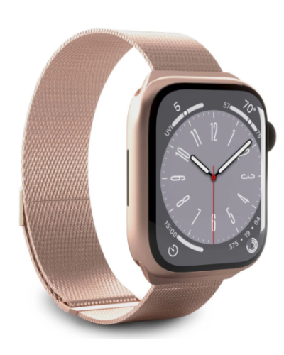 Pasek do Apple Watch 38-41 Puro Milanese różowe złoto - zdjęcie 1