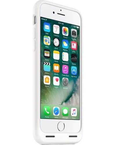 Etui do iPhone 7/8/SE 2020 Apple Smart Battery Case - białe - zdjęcie 3