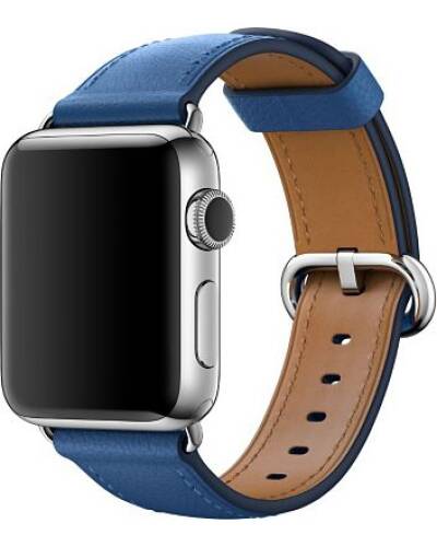 Pasek do Apple Watch 38/40mm Apple Classic Buckle - błękitny - zdjęcie 1