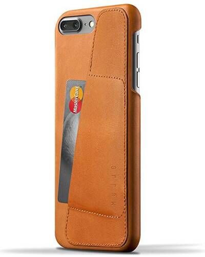 Etui do iPhone 7/8 Plus Mujjo Wallet  - brązowe - zdjęcie 1