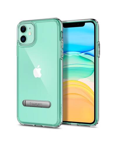 Etui do iPhone 11 Spigen Ultra Hybrid - przeźroczyste  - zdjęcie 7