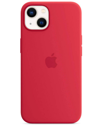 Etui iPhone 13 Apple Silicone MagSafe - czerwone - zdjęcie 1
