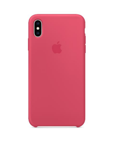 Etui do iPhone Xs Max Apple Silicone Case - Hibiscus - zdjęcie 1