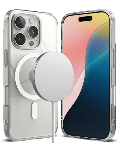 Etui do iPhone 16 Pro Ringke Fusion MagSafe clear - zdjęcie 1